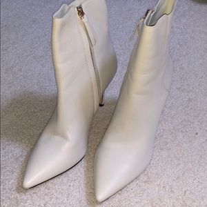 Ann Taylor Leather Ankle Boot